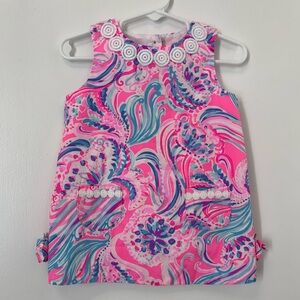 Lilly Pulitzer Pink Multi Floral Swirl Sleeveless Dress